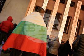 Бургас - протест срещу правителството