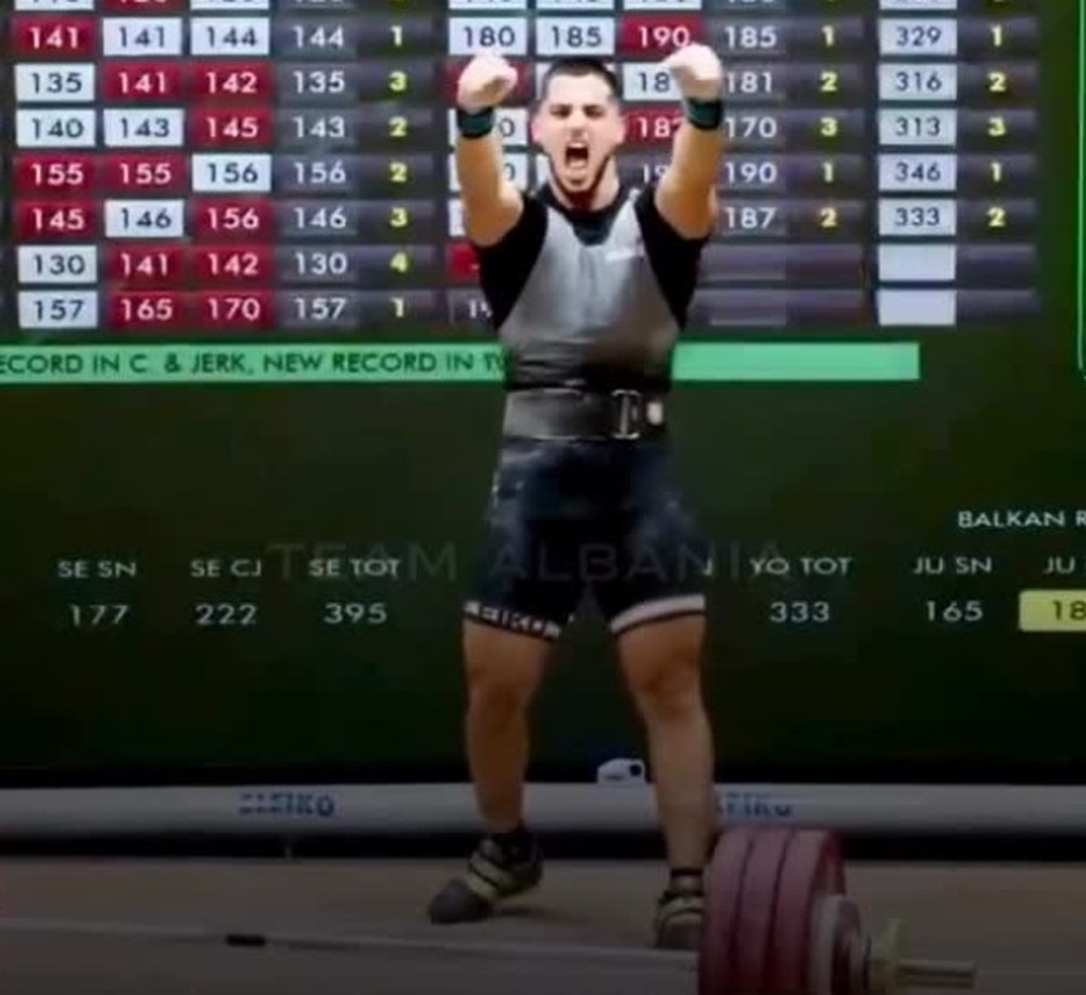 АТА: Ертян Кофша спечели 3 златни медала и постави три нови рекорда на Балканското първенство по вдигане на тежести