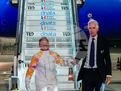 Italy Olympics Milan Cortina Flame