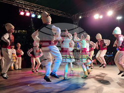 Русе - коледна елха - светлини - празнична програма