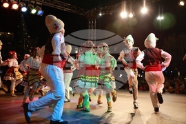 Русе - коледна елха - светлини - празнична програма