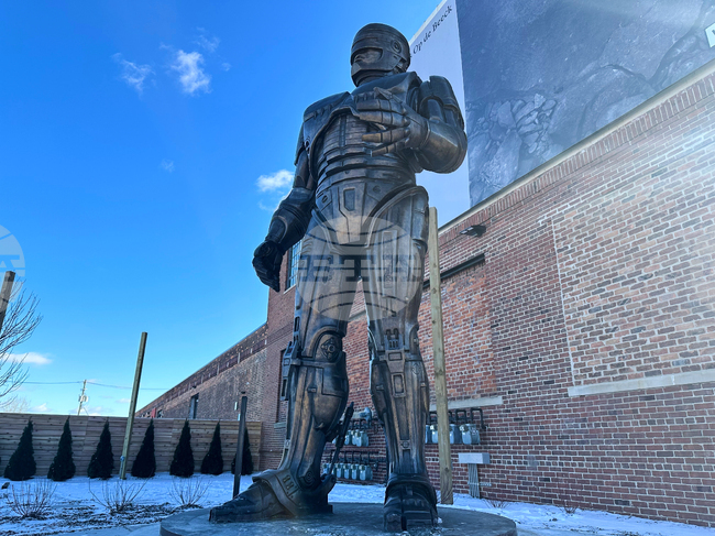 Detroit RoboCop Statue
