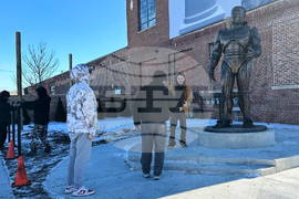 Detroit RoboCop Statue