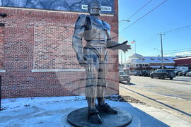 Detroit RoboCop Statue