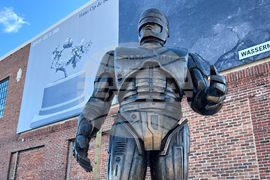 Detroit RoboCop Statue