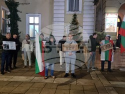 Ямбол - протест с искане за оставка на правителството