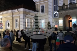 Ямбол - протест с искане за оставка на правителството