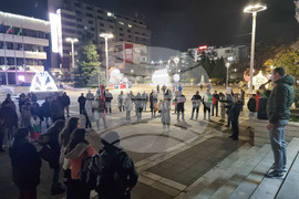 Ямбол - протест с искане за оставка на правителството