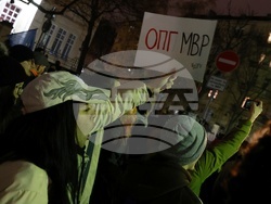 Протест с искане за оставка на министъра на вътрешните работи