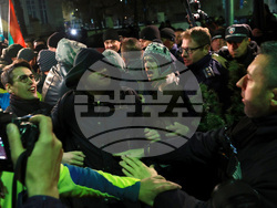 Протест с искане за оставка на министъра на вътрешните работи