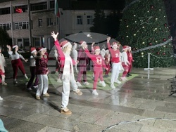 Гоце Делчев - коледна елха - празнични светлини