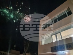 Мъглиж - коледна елха - празнични светлини