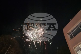 Мъглиж - коледна елха - празнични светлини