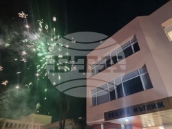 Мъглиж - коледна елха - празнични светлини