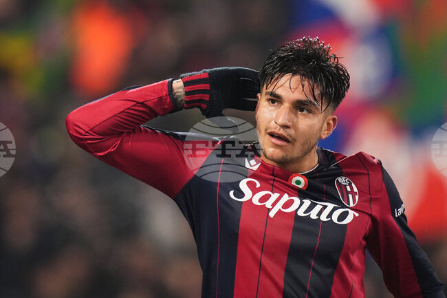 Защитаващият трофея си тим на Болоня се класира за четвъртфиналите в турнира за Купата на Италия