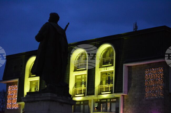 Благоевград - опера - осветяване