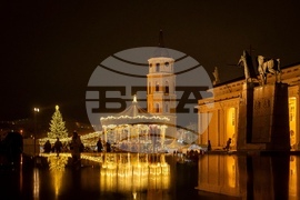 Lithuanian Christmas Holiday Lights