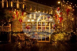 Lithuanian Christmas Holiday Lights