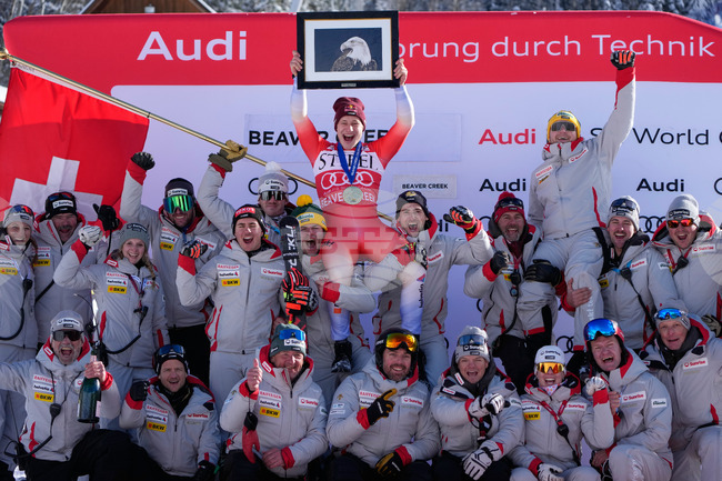 APTOPIX US World Cup Downhill Skiing