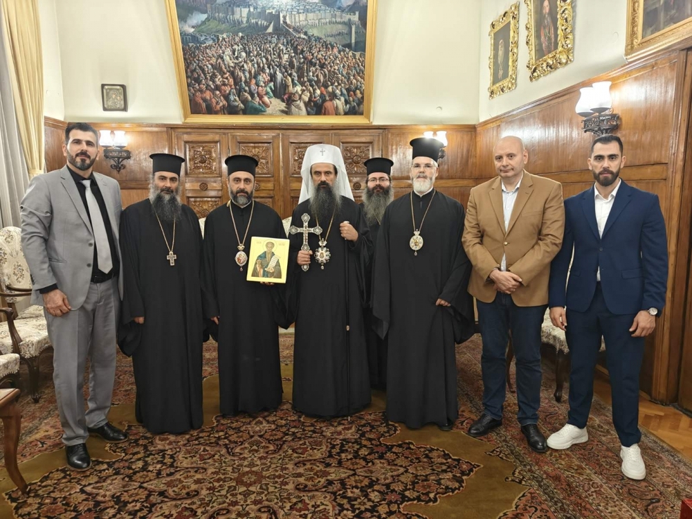 Bulgarian Patriarch Daniil Meets Metropolitan Grigorios of Antiochian Orthodox Church