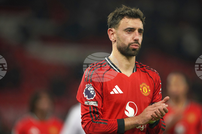 Рубен Аморим потвърди, че Бруно Фернандеш може да отсъства за „известно време“ заради контузия