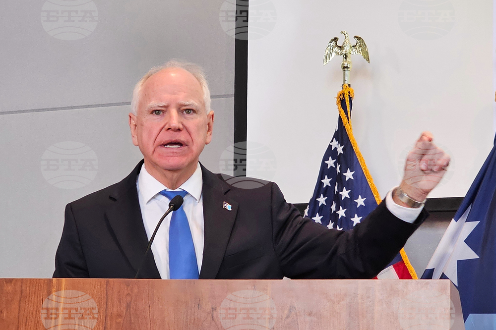 Кандидатът за вицепрезидент от Демократическата партия през 2024 г. Тим Уолз няма да се кандидатира за трети мандат като губернатор на Минесота