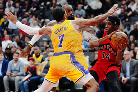 Lakers Raptors Basketball