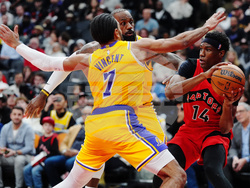 Lakers Raptors Basketball