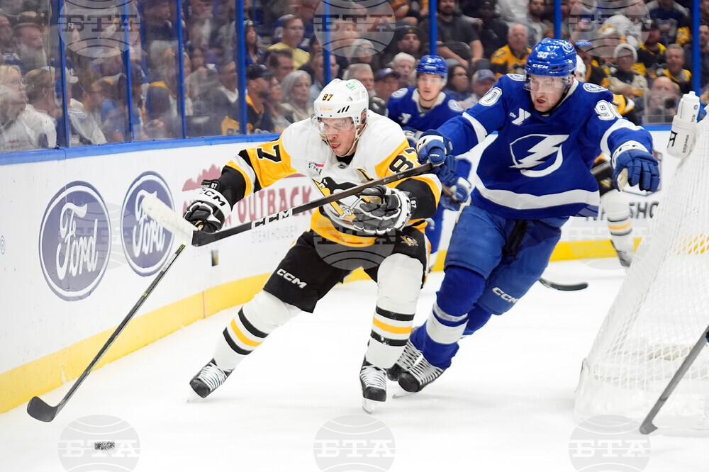 Penguins Lightning Hockey