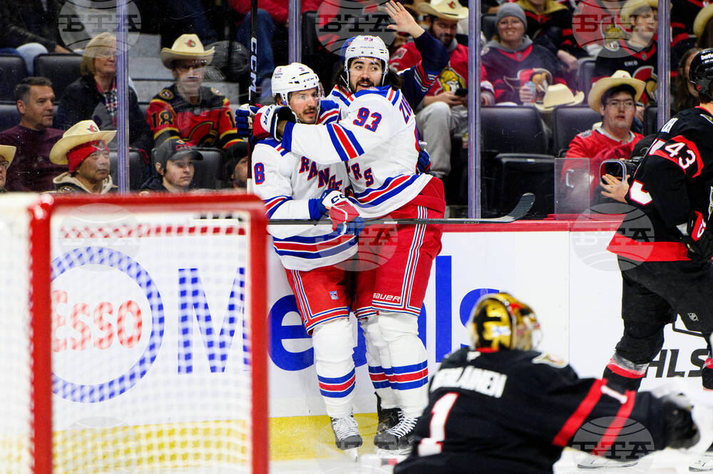 Rangers Senators Hockey