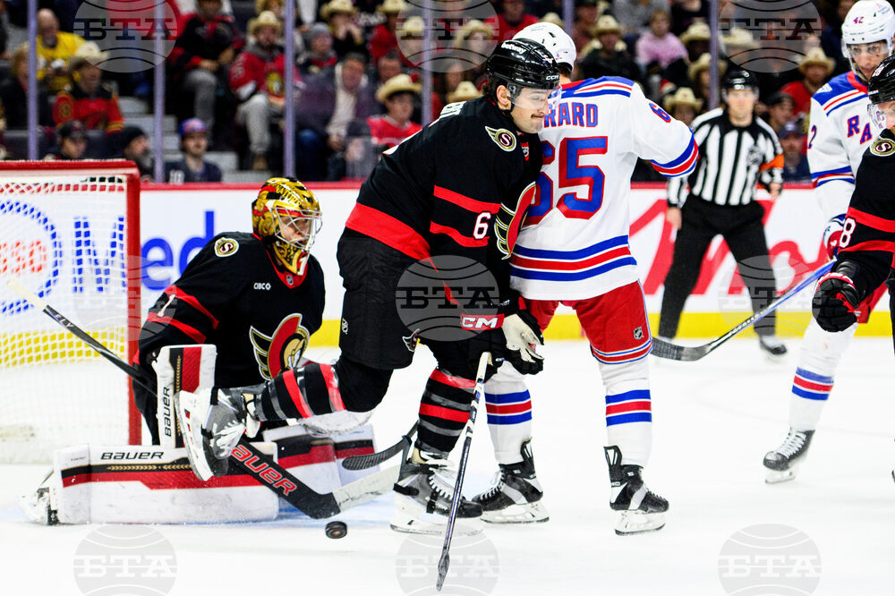 Rangers Senators Hockey