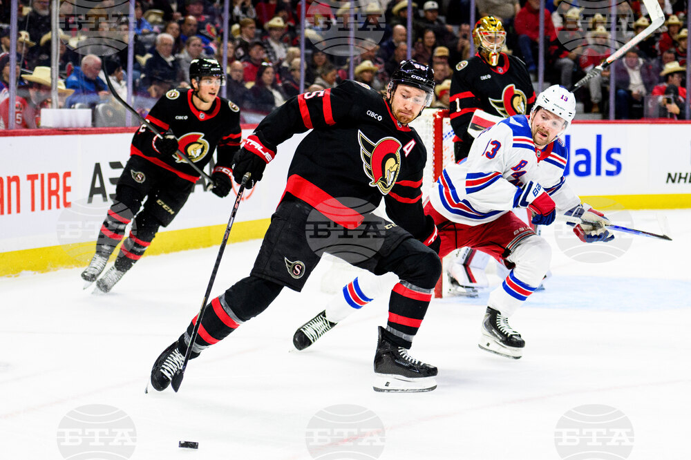 Rangers Senators Hockey