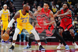 Lakers Raptors Basketball