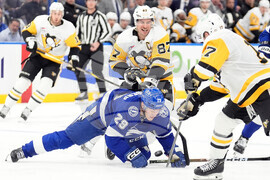 Penguins Lightning Hockey