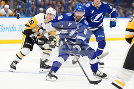 Penguins Lightning Hockey
