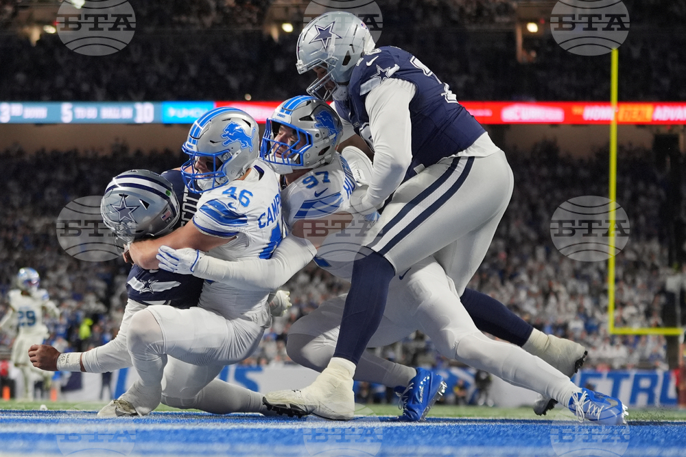 APTOPIX Cowboys Lions Football