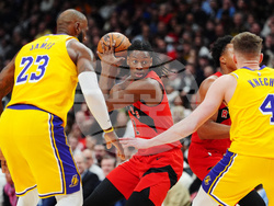 Lakers Raptors Basketball