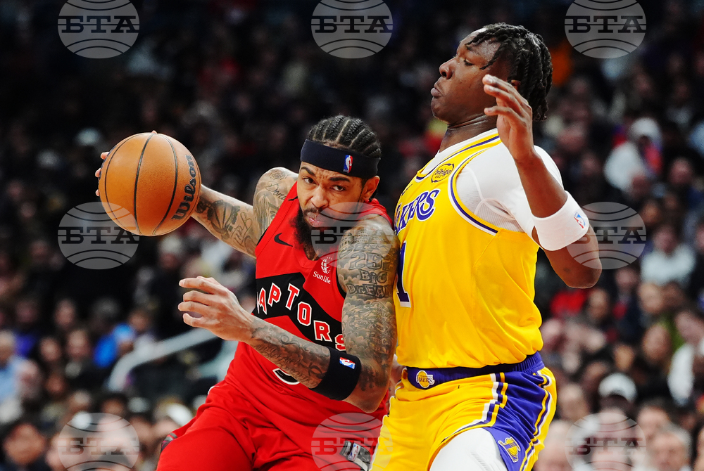 Lakers Raptors Basketball