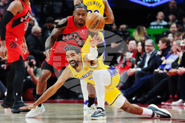 Lakers Raptors Basketball