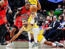 Lakers Raptors Basketball