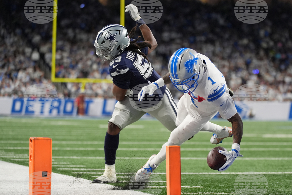 APTOPIX Cowboys Lions Football