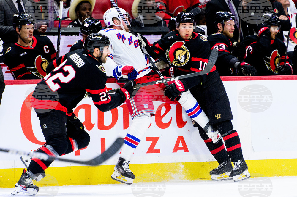 Rangers Senators Hockey