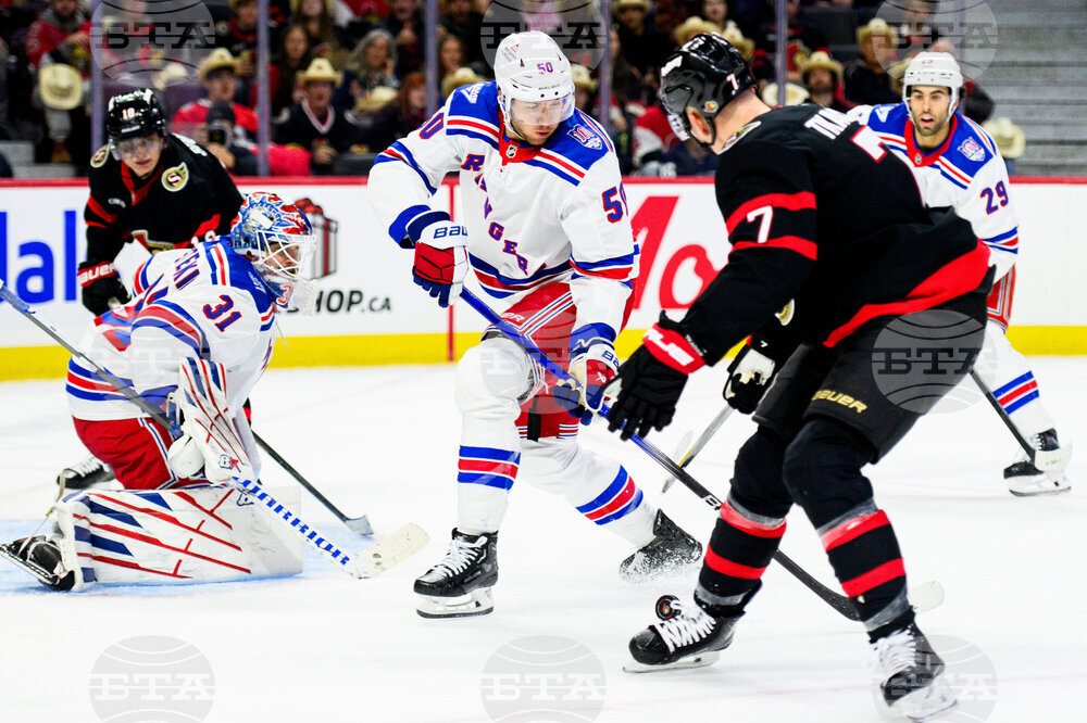 Rangers Senators Hockey