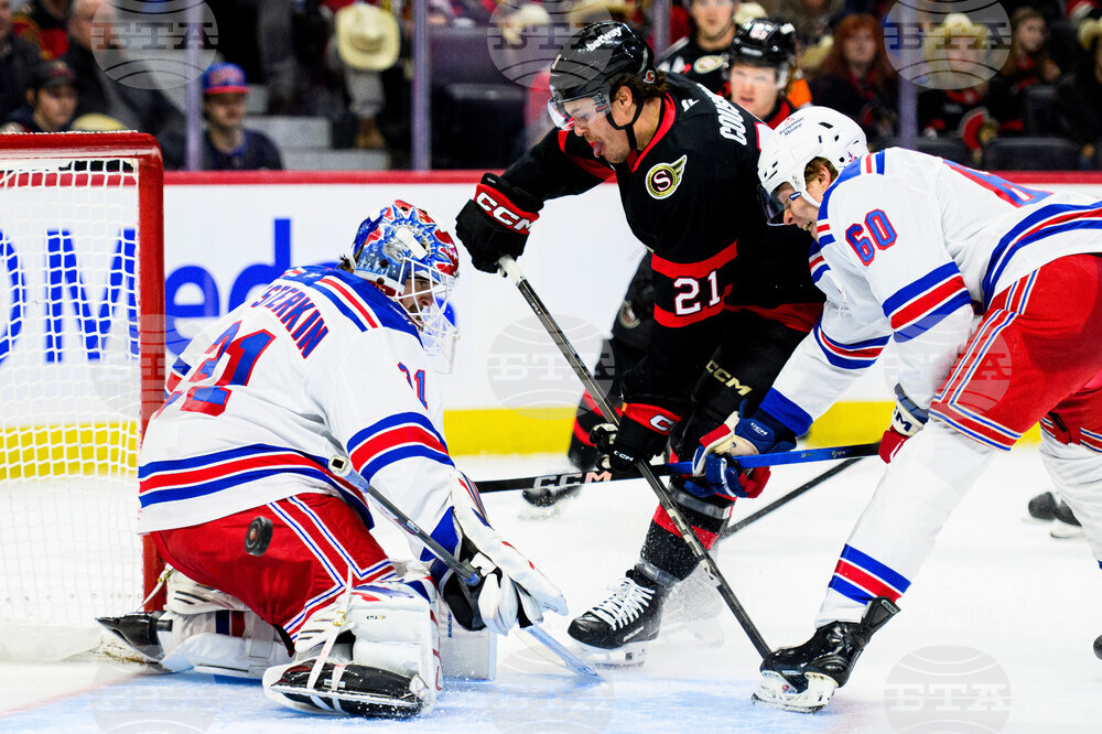 Rangers Senators Hockey