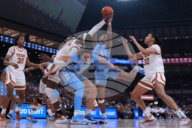 APTOPIX North Carolina Texas Basketball