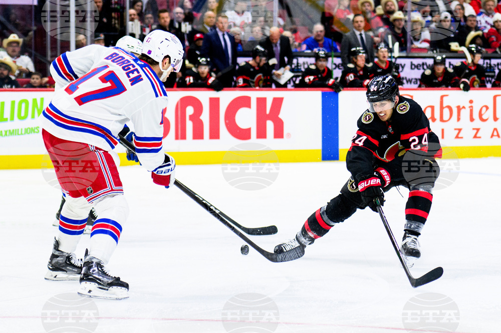 Rangers Senators Hockey