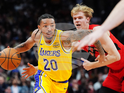 Lakers Raptors Basketball
