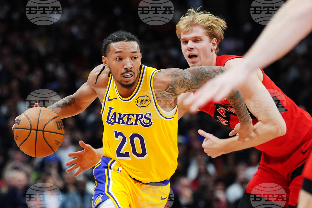 Lakers Raptors Basketball
