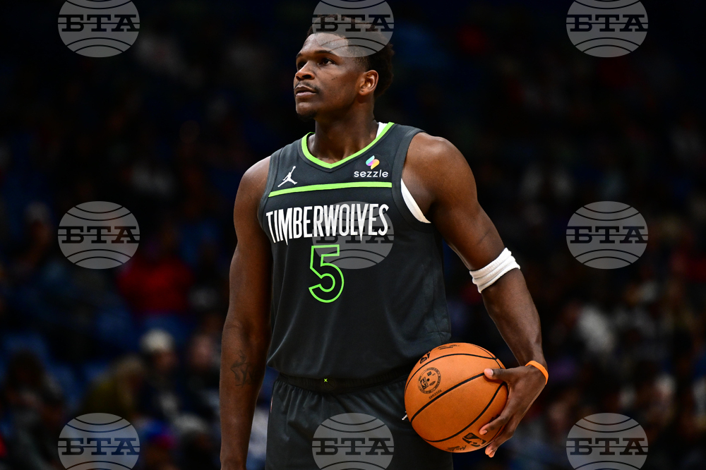 Timberwolves Pelicans Basketball