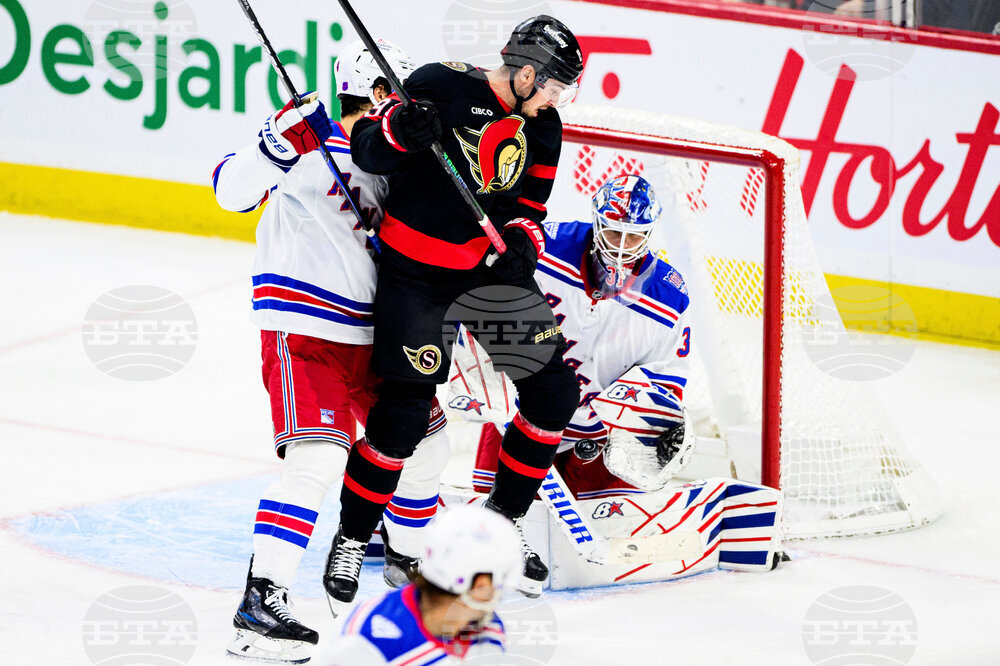 Rangers Senators Hockey